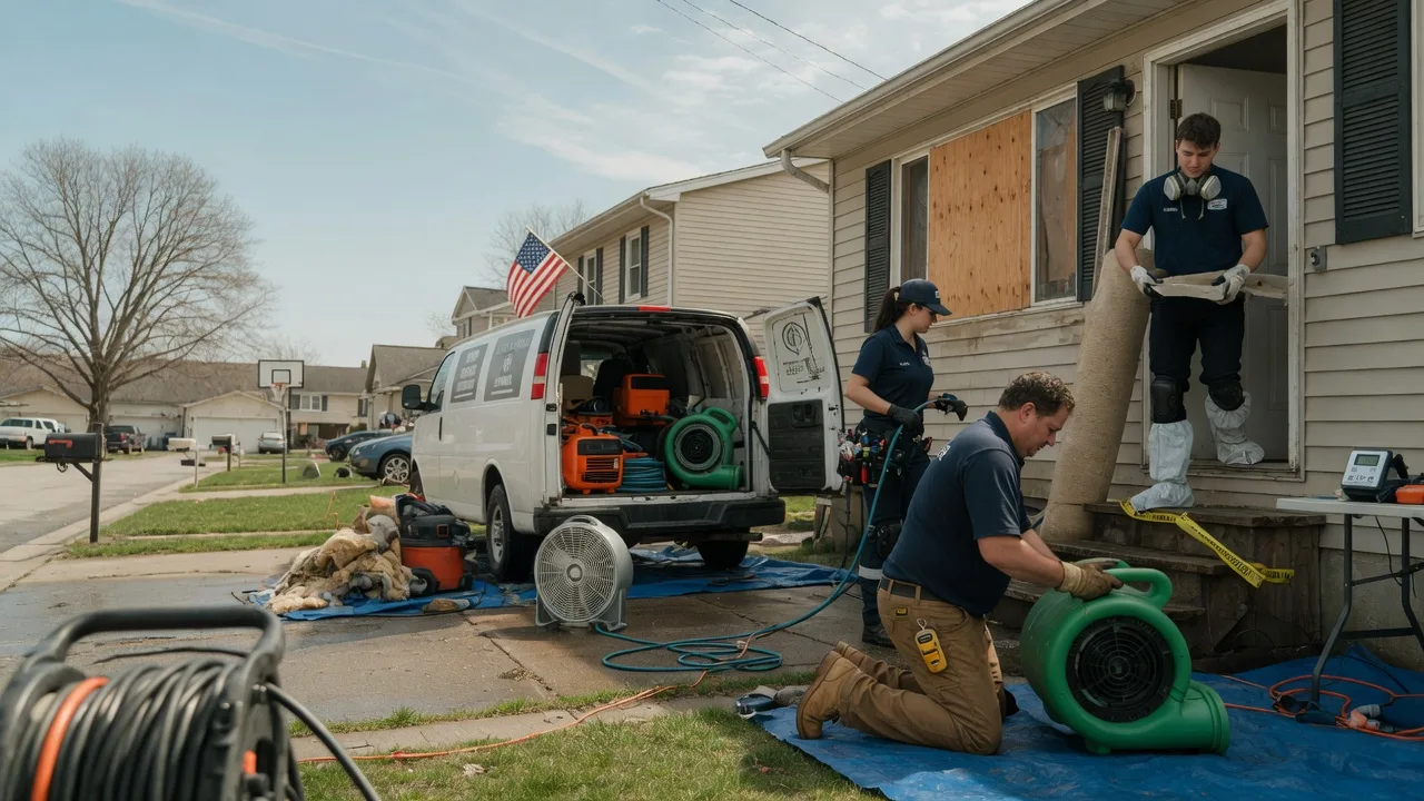 Water Damage Restoration in Bellevue, MI near me